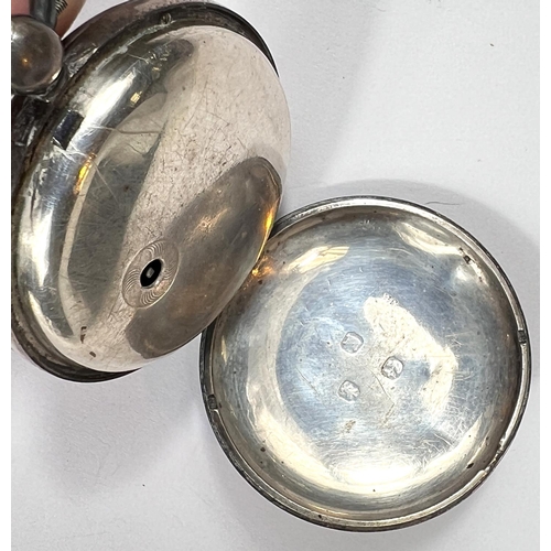 627 - A Silver pocket watch