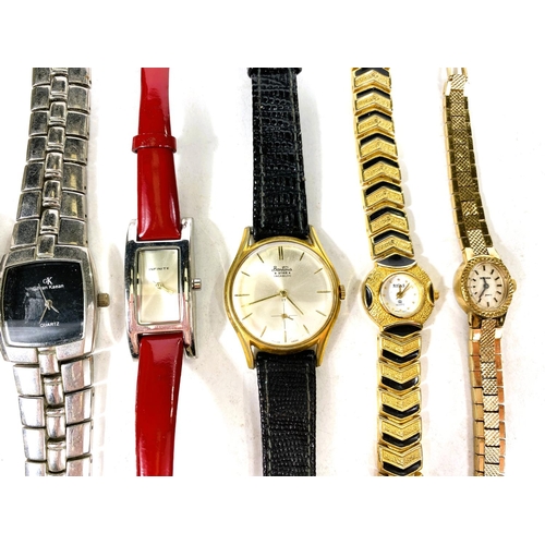 651 - A gent's vintage Bentima wristwatch; 4 other gent's watches; 3 ladies wristwatches