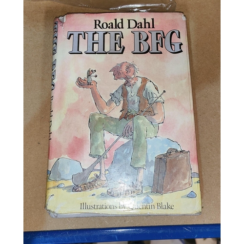 80 - A first edition copy of Roald Dahl's 'The BFG' (well read, with some tears to the cover)