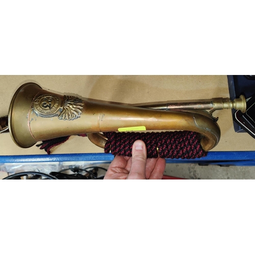 97 - A vintage bugle 