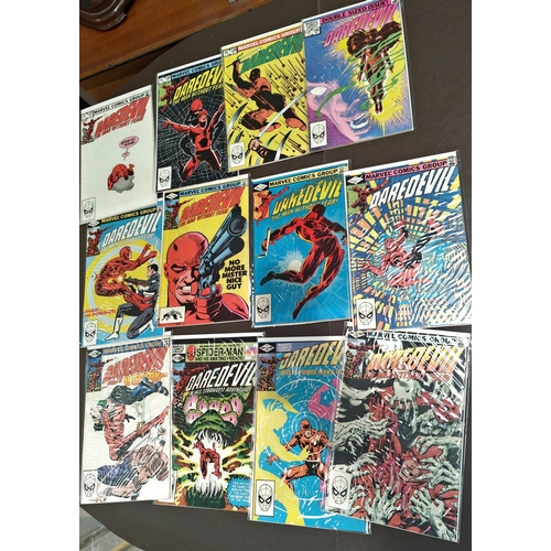 406 - Marvel Comics: Late 1970's onwards Daredevil 159, 163-173, 177, 178, 180, 183-199