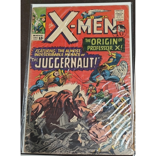 410 - Marvel Comics: 1960's Jack Kirby and Stan Lee The X-men 9 featuring The Avengers, 11, 12 featuring t... 