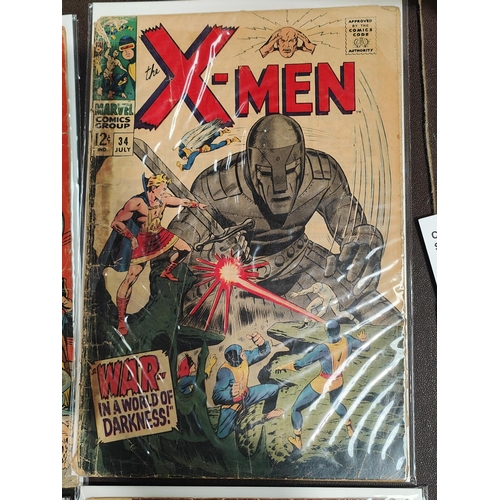 410 - Marvel Comics: 1960's Jack Kirby and Stan Lee The X-men 9 featuring The Avengers, 11, 12 featuring t... 