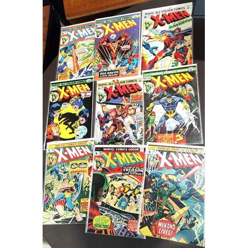 410A - Marvel Comics: 1960's onwards X-Men 61, 64, 66, 70, 73, 74, 75, 80, 81, 82, 83, 84, 85, 86, 87, 89, ... 