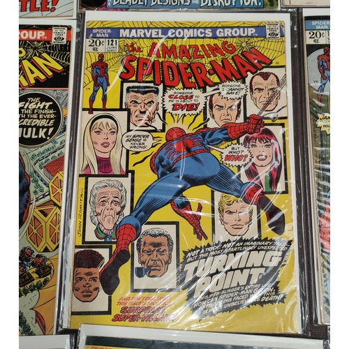 415 - Marvel Comics: The Amazing Spider-man 115, 117-121, 124, 128, 130, 131, 135, 137-144, 146, 148 (UK a... 