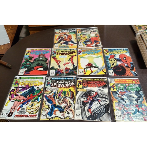 416 - Marvel Comics: The Amazing Spider-man 151-154, 185, 186, 187, 189, 190, 199, 200, 211, 214, 215, 222... 