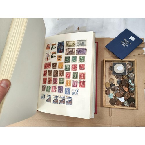 55 - stamps and coins