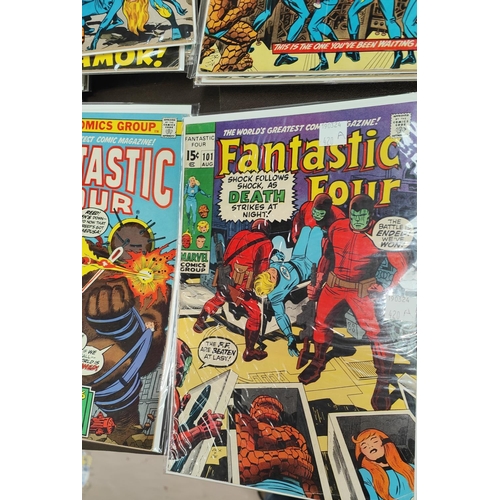 420A - Marvel Comics: Fantastic Four issues 101-149 complete run UK and US variants