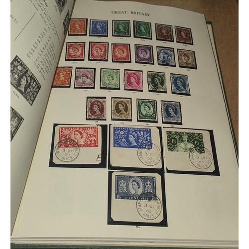 175 - A 'The Windsor' loose leaf album of Victorian - QEII stamps