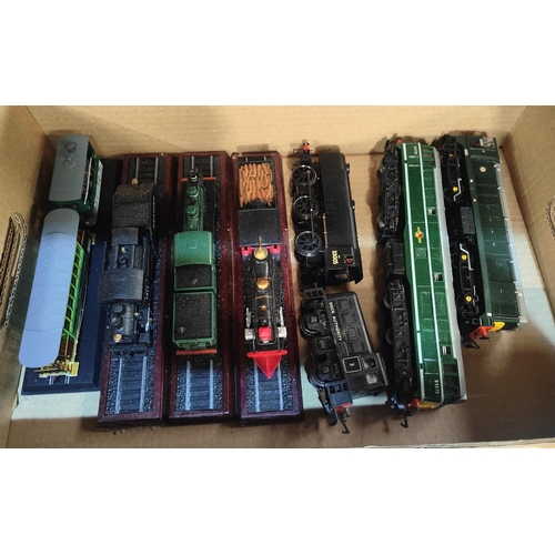 234 - Four 00 gauge locomotives:  Bachmann; etc.; 4 train display models