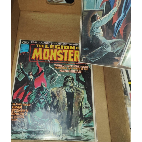 382B - Marvel Curtis Publishing, 'The Deadly Hands of Kung-Fu', 1 Shang Chi Origin, The Legion of Monsters ... 