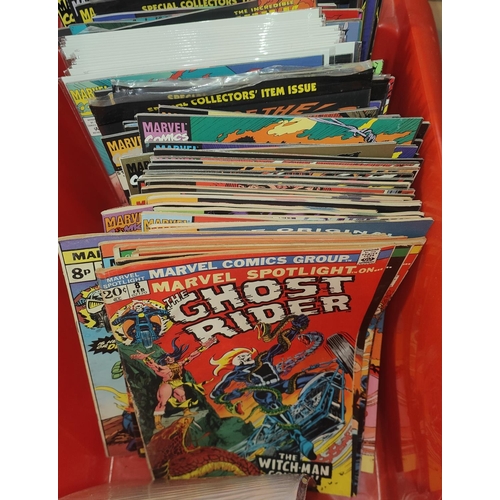 397 - Marvel Comics: large collection of Ghost Rider comics1970's onwards, Original Cowboy Ghost Rider 3, ... 