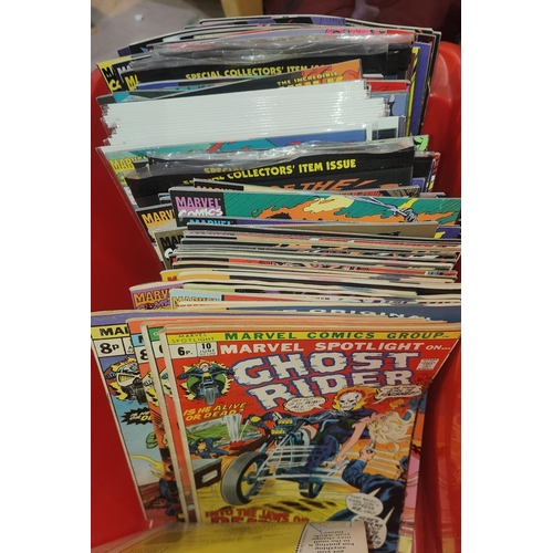 397 - Marvel Comics: large collection of Ghost Rider comics1970's onwards, Original Cowboy Ghost Rider 3, ... 