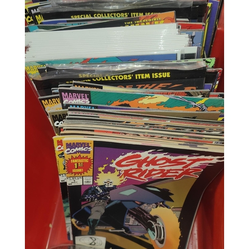 397 - Marvel Comics: large collection of Ghost Rider comics1970's onwards, Original Cowboy Ghost Rider 3, ... 