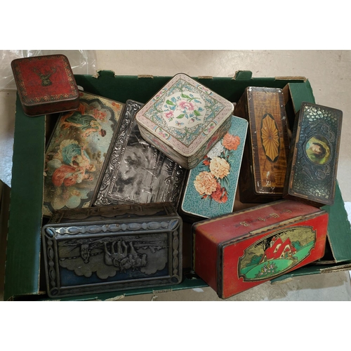 85 - A collection of vintage tins, biscuits etc (17 approx.) 1920's onwardsNo bids sold with next lot... 