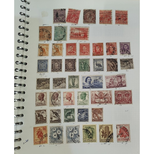 155C - An album of Australian stamps.