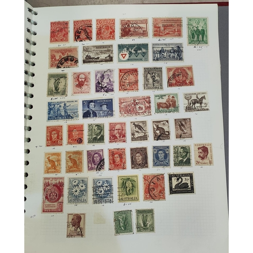 155C - An album of Australian stamps.