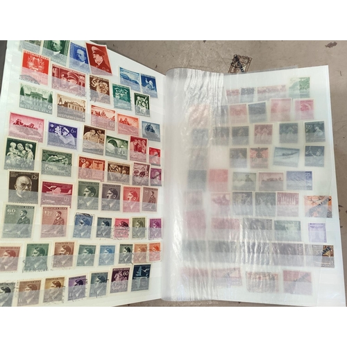 155D - A collection of third Reich period stamps.