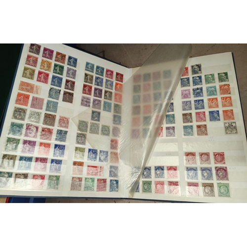 177 - Five stockbooks of French stamps including sheets etc