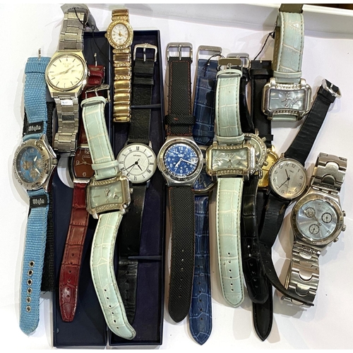 628 - A Seiko, Timex, Sekonda, Swatch and other various vintage and modern watches