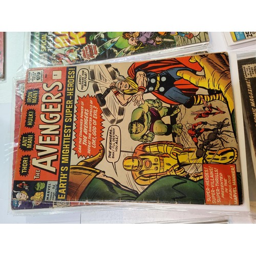 422 - Marvel Comics: 1960's Jack Kirby and Stan Lee The Avengers issue 1 UK pricing variant