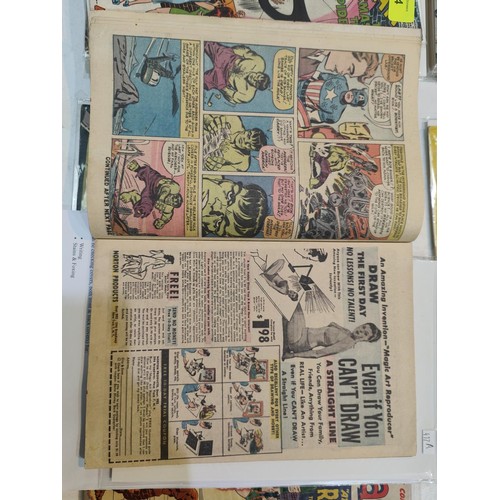 417A - Marvel Comics: 1960's Jack Kirby and Stan Lee, Fantastic Four issue 24 and 25 UK price variant