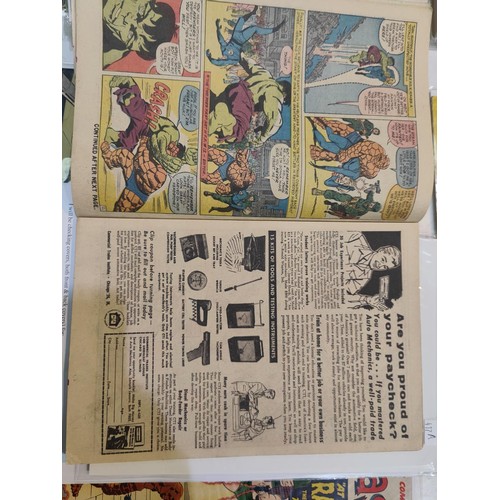 417A - Marvel Comics: 1960's Jack Kirby and Stan Lee, Fantastic Four issue 24 and 25 UK price variant