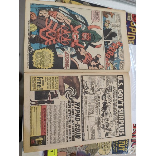 418A - Marvel Comics: 1960's Jack Kirby and Stan Lee Fantastic Four issues 48, 49, 50 Galactus trilogy feat... 