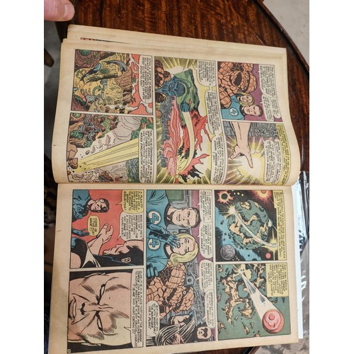 418A - Marvel Comics: 1960's Jack Kirby and Stan Lee Fantastic Four issues 48, 49, 50 Galactus trilogy feat... 