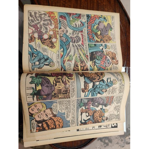 418A - Marvel Comics: 1960's Jack Kirby and Stan Lee Fantastic Four issues 48, 49, 50 Galactus trilogy feat... 