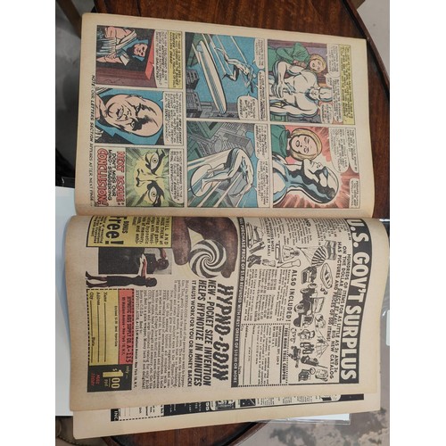 418A - Marvel Comics: 1960's Jack Kirby and Stan Lee Fantastic Four issues 48, 49, 50 Galactus trilogy feat... 