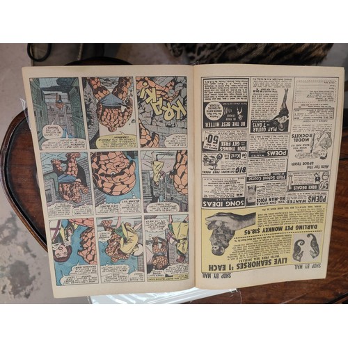 418A - Marvel Comics: 1960's Jack Kirby and Stan Lee Fantastic Four issues 48, 49, 50 Galactus trilogy feat... 