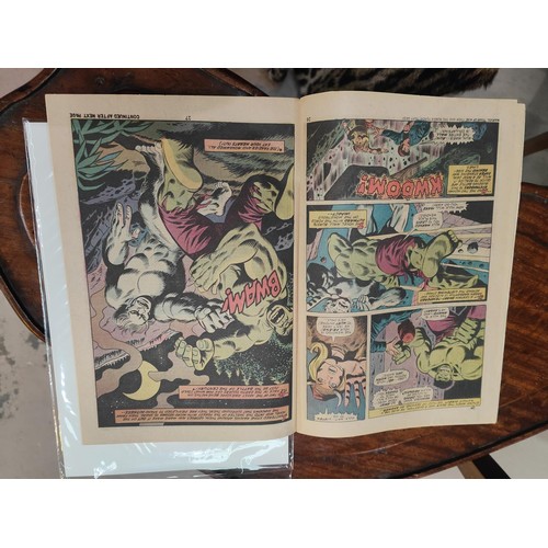 427 - Marvel Comics: 1970's two issues of The Incredible Hulk 180 with first panel appearance of Wolverine... 