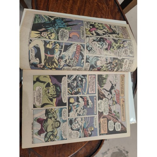 427 - Marvel Comics: 1970's two issues of The Incredible Hulk 180 with first panel appearance of Wolverine... 