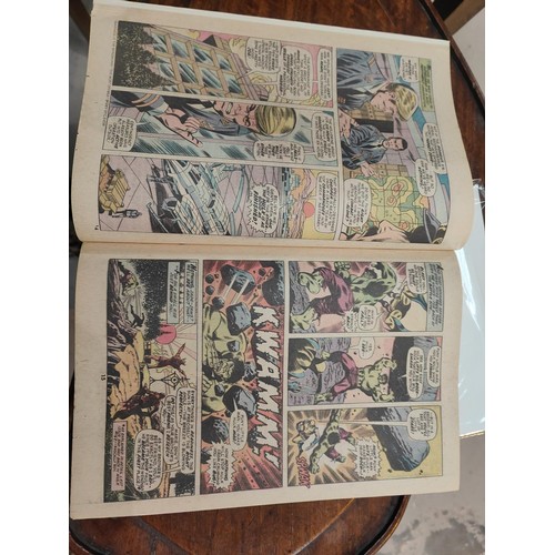 427 - Marvel Comics: 1970's two issues of The Incredible Hulk 180 with first panel appearance of Wolverine... 