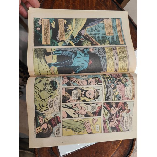 427 - Marvel Comics: 1970's two issues of The Incredible Hulk 180 with first panel appearance of Wolverine... 