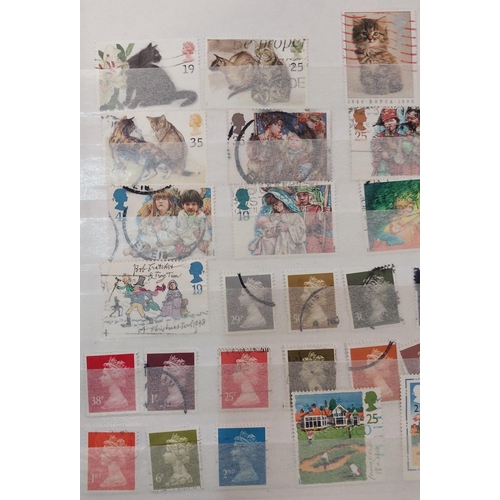 41 - Two albums and a stockbook containing a collection of stamps