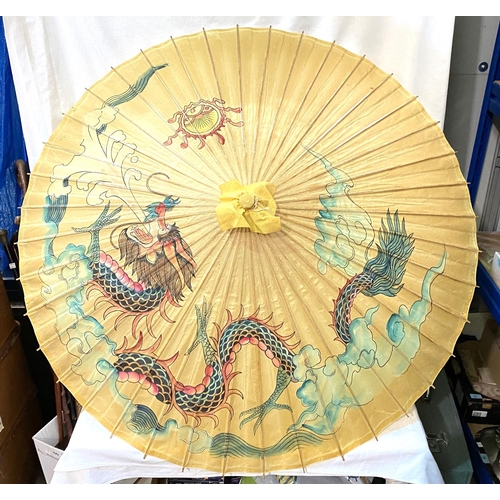5 - Two mid 20th century Chinese parasolsNo bids sold with next lot