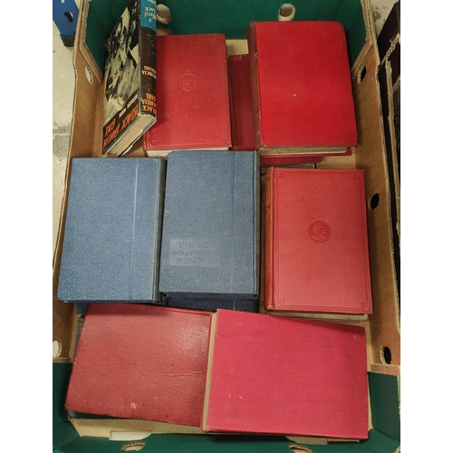 147 - A collection of vintage hardback books