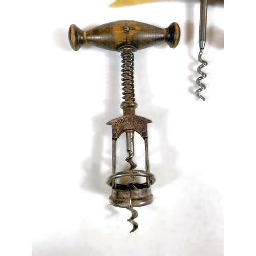 171 - Three vintage corkscrews