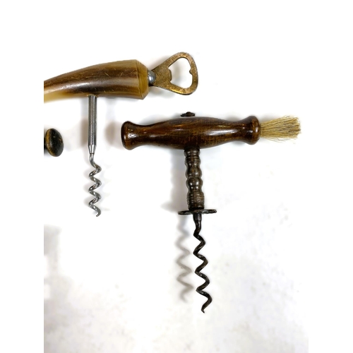 171 - Three vintage corkscrews