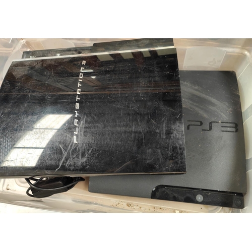 311 - Two Playstation 3 consoles and a collection of various games