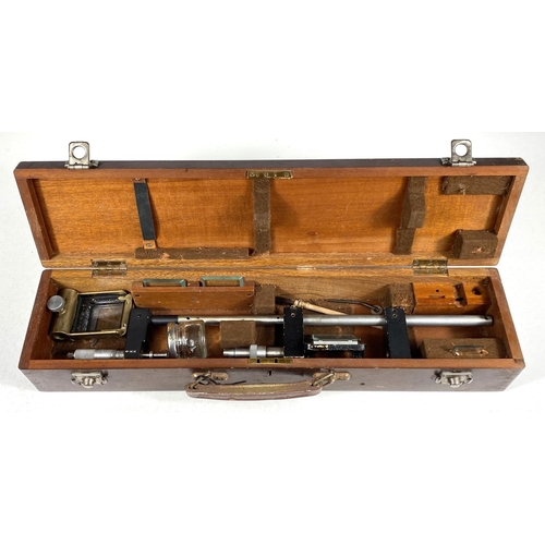 162 - A cased Bars Parallax type scientific instrument