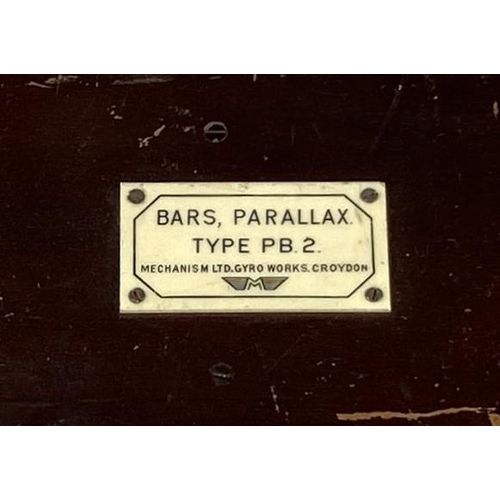 A cased Bars Parallax type scientific instrument