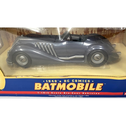 361 - Corgi; DC Comics, 1940's Batmobile 1/16th scale model