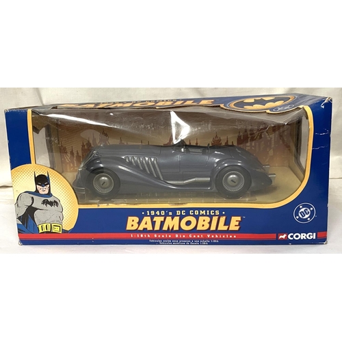 361 - Corgi; DC Comics, 1940's Batmobile 1/16th scale model