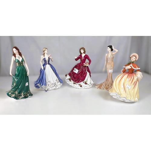 450 - Royal Albert Limited edition figure 'Rose' 311/7500 boxed with cert,l A Royal Doulton 'Louisa Lady o... 