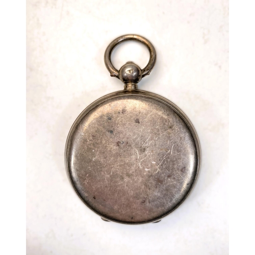 655 - An open faced key wound gent's silver cased chronometer / pocket watch by Sam Wooton, London