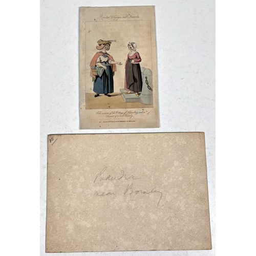 824 - SCRAPBOOK prints a selection 19th century 