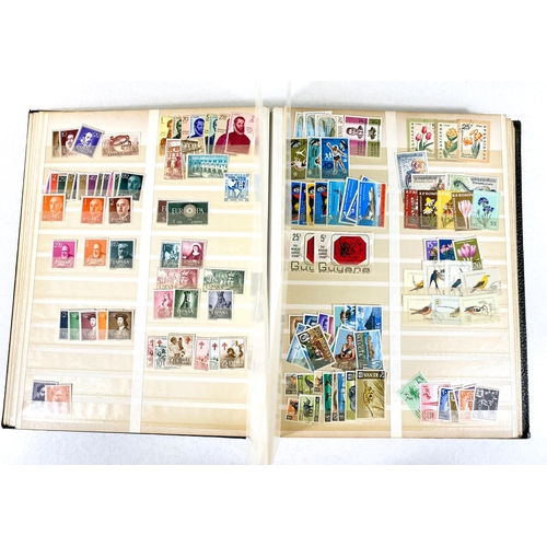 243 - A stockbook of world stamps. a quantity of stamps on loose sheets, a large International Junior stam... 